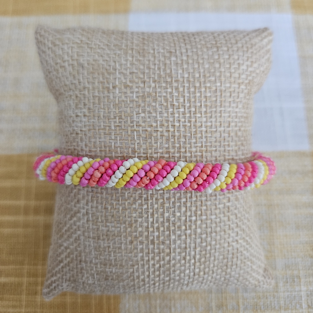 J. Crew Factory Wrapped Bead Bracelet